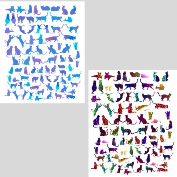 Cats- Nail Stickers\Nail Decals \Art Sticker for DIY Finger, Toe … - Picture 2 of 8